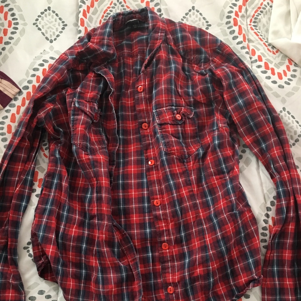 Red Plaid shirt
